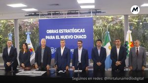 Acceso Norte a Resistencia y un plan de saneamiento para Sáenz Peña